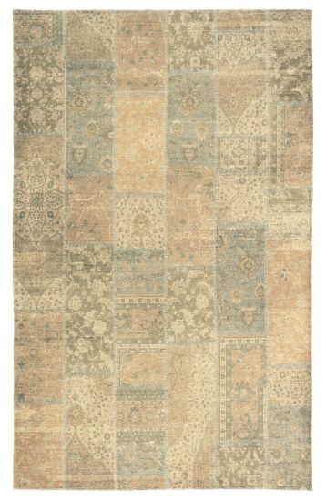 Significant Beige & Brown Vintage Outddoor Rug