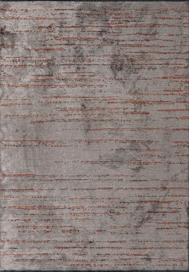 Cascade Grey & Brown Abstract Living Room Rug