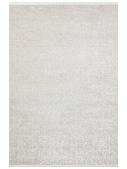 Maestro Cream & Grey Plain Modern Area Rug