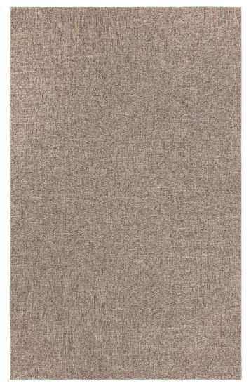 Flashy Brown Plain Outdoor Rug