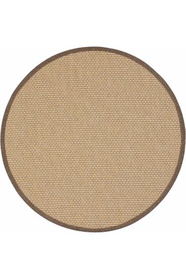 Sisal85 Plain Beige Brown Bedroom Rug