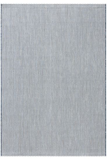 Fesco White Blue Plain Outdoor Area Rug