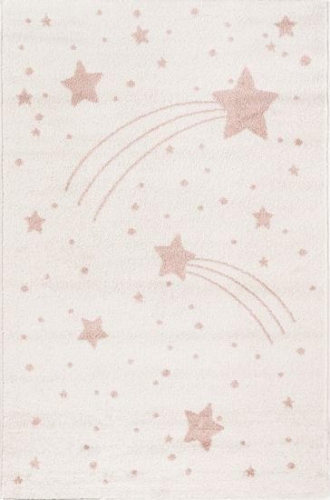 Kids White & Pink Wicklow Rug