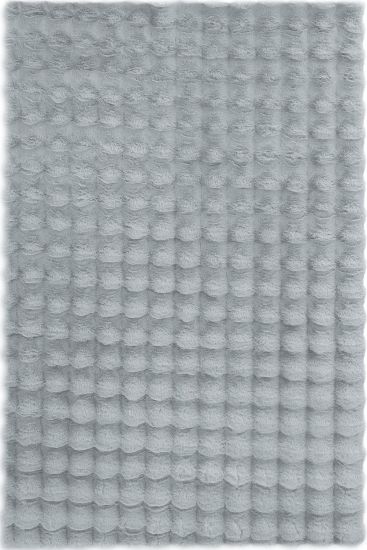 Softipa Grey Sheepskin Living Room Rug