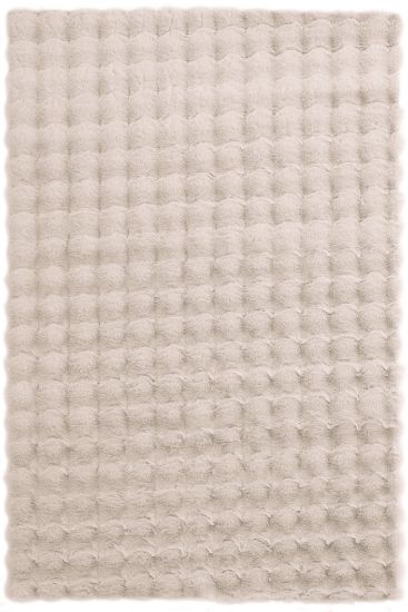 Softipa Brown Modern Sheepskin Indoor Rug