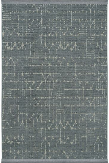 Bertis Grey & Beige Abstract Area Rug