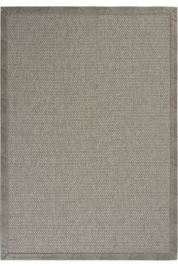 Sipatal Cream & Grey Bordered Bedroom Rug