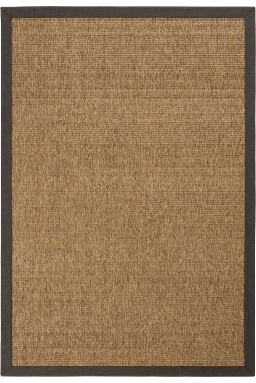 Sipatal Outdoor Area Rug Brown Jute & Sisal Bordered