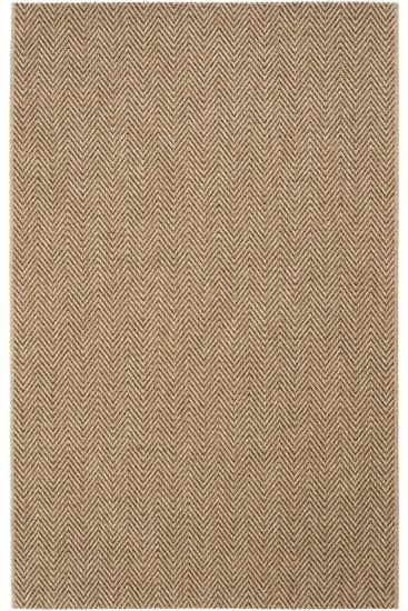 Moptril Brown Jute & Sisal Trellis Outdoor Area Rug