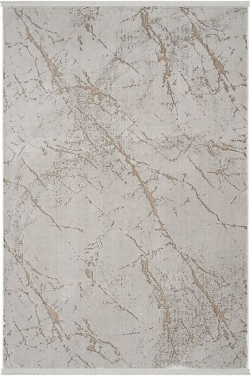 Coptria Beige Brown Modern Abstract Indoor Rug