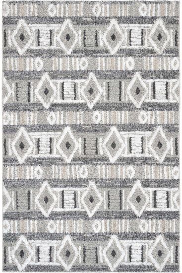 Adora85 Beige Grey Kilim Bedroom Rug