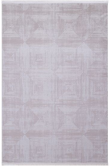 Toptrika Beige Cream Aztec Geometric Bedroom Rug