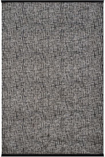 Toptrika Abstract Charcoal Indoor Rug