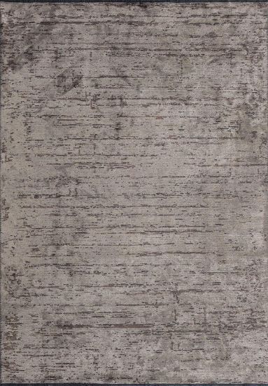 Transept Brown & Grey Abstract Indoor Outdoor Rug