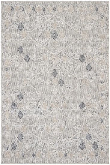 Adora85 Cream Beige Modern Patterned Indoor Rug