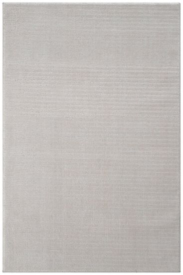 Maptren Cream Plain Bedroom Rug