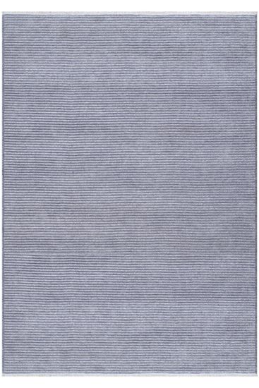 Alpten Grey Stripes Living Room Rug