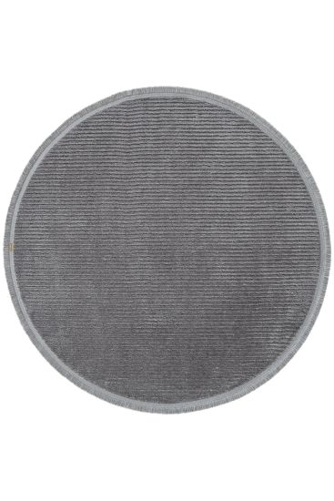 Vetpina Grey Plain Area Rug