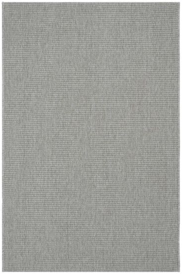 Sisal85 Beige Grey Plain Area Rug