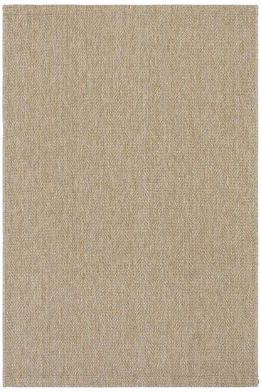 Sisal85 Beige Brown Plain Area Rug