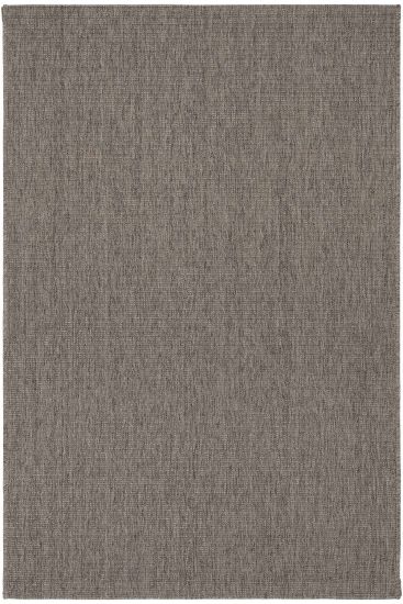 Sisal85 Beige Brown Plain Living Room Rug