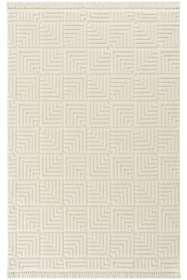 Stoptral Beige Patterned Indoor Rug