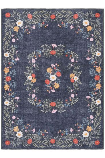 Florence85 Multicolour Floral Living Room Rug
