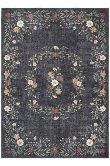 Florence85 Multicolour Floral Bedroom Rug