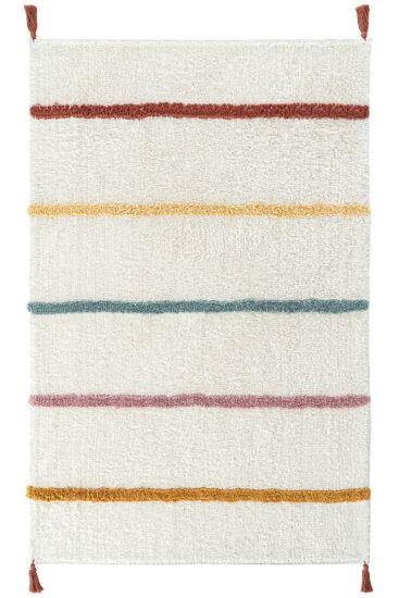 Coptina Cream & Red Kids Room Rug