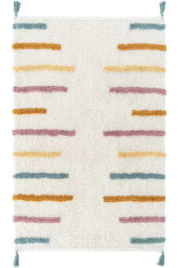 Coptina Cream Multicolour Modern Kids Area Rug
