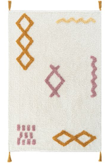 Coptina Cream Modern Kids Area Rug