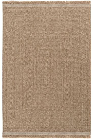 Brown Jute & Sisal Haptir Outdoor Area Rug
