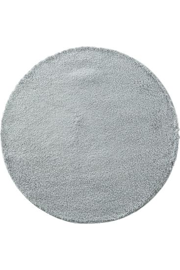 Soptal Grey Plain Shaggy Indoor Rug