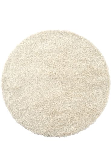 Soptal Cream Plain Living Room Rug