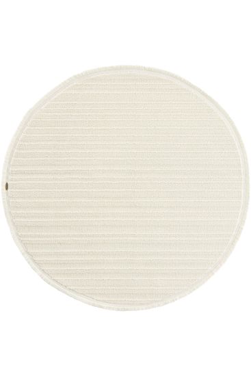 Neptork Cream Modern Stripes Indoor Rug