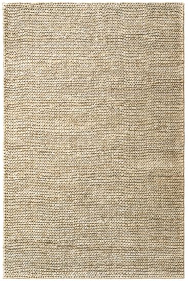 Cheptil Beige Jute & Sisal Plain Outdoor Area Rug