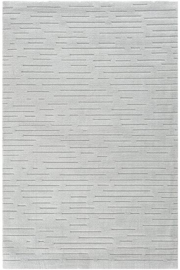 Serptiny Grey Stripes Plain Indoor Rug