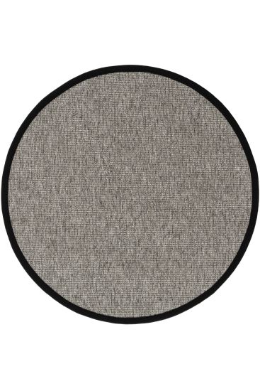 Sipatal Grey & Black Plain Living Room Rug