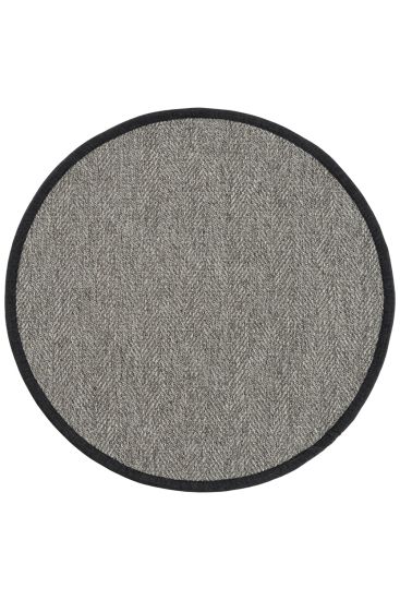 Sipatal Grey & Cream Plain Living Room Rug