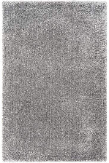 Comptil Grey Plain Shaggy Indoor Rug