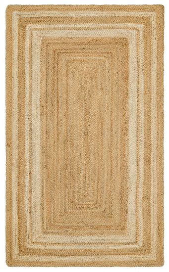 Vimptal Brown Jute & Sisal Bordered Outdoor Area Rug