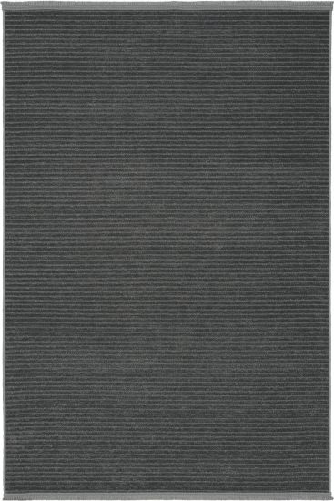 Marcos85 Black Modern Stripes Area Rug