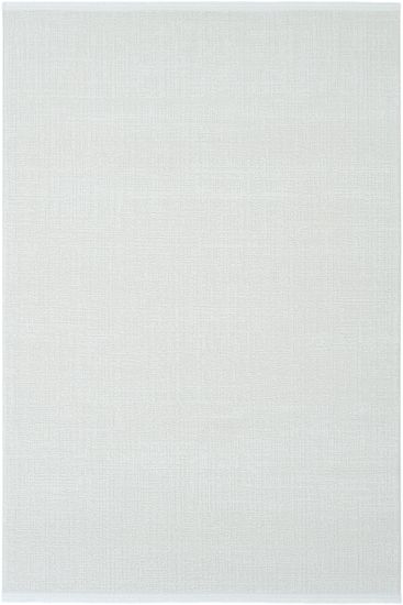 Arezzo85 White Modern Plain Indoor Rug