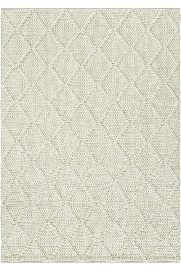 Eltape Cream Geometric Indoor Rug