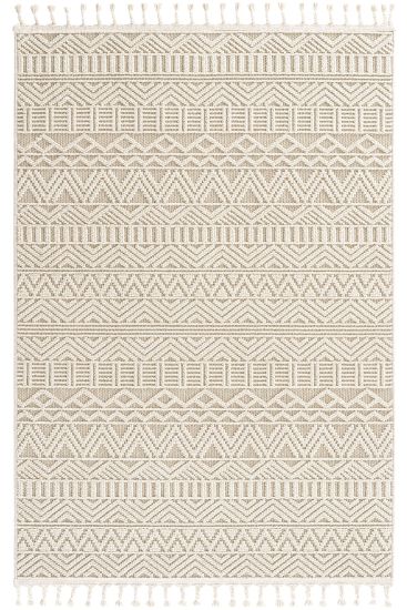 Eltipa Cream Modern Bohemian Indoor Rug