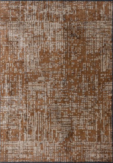 Sable Brown & Beige Abstract Outdoor Rug