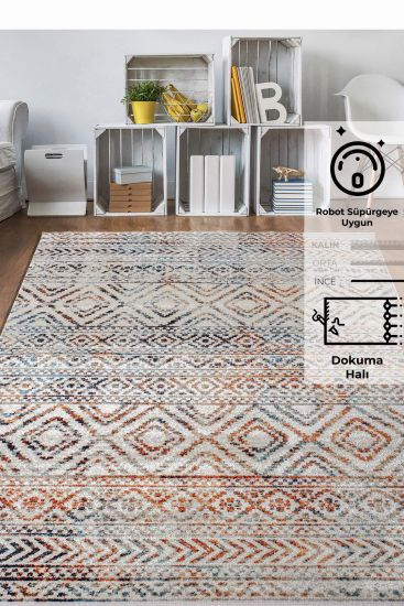 Boreal Multicolour Aztec Area Rug