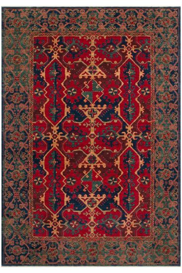 Mardin85 Multicolour Modern Patterned Living Room Rug