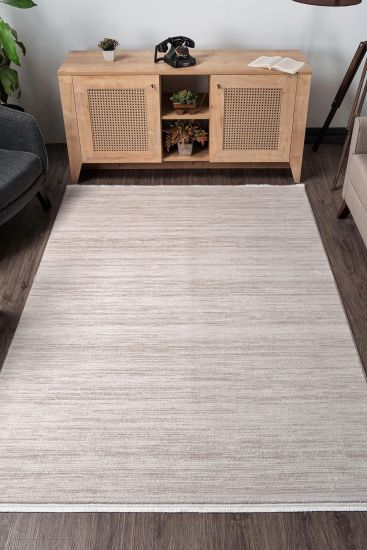 Beige Delora Abstract Living Room Rug