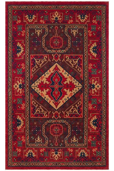 Mardin85 Modern Patterned Multicolour Living Room Rug